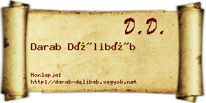 Darab Délibáb névjegykártya